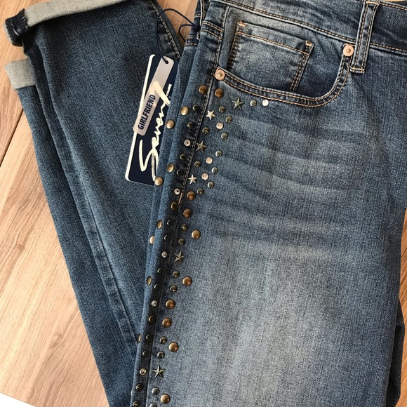 NWT Girlfriend Jeans by Seven - Picture 2 of 6
